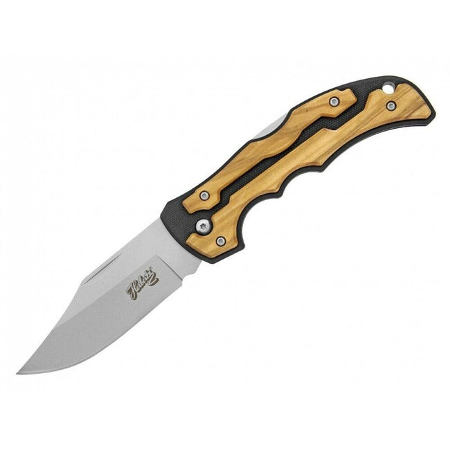 Herbertz taschenme Olive/G10 taschenmesser 9cm