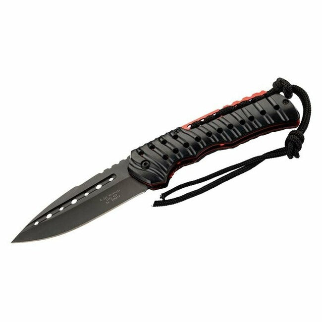 Herbertz taschenmesser 9,5cm, schwarz, Kunststoff