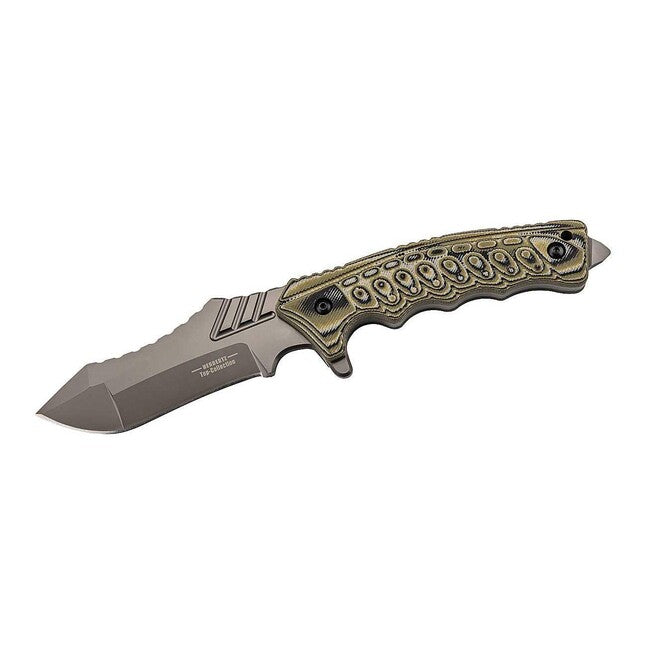 Herbertz TOP-Kollektion Gürtelmesser 11cm G10 gold