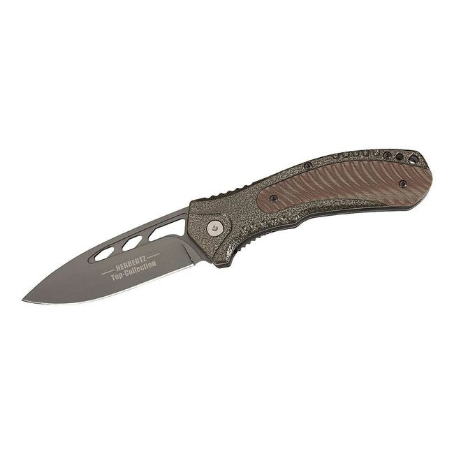 Herbertz TOP-Collection taschenmesser 8,7 cm, sandbraun, G10, Nylonscheide
