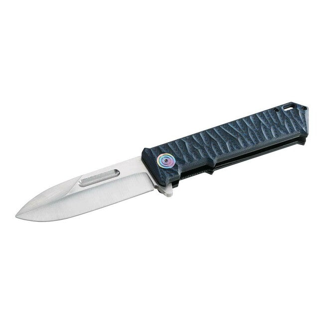 Herbertz TOP-Collection taschenmesser 9 cm, dunkelblau, G10, Nylonscheide