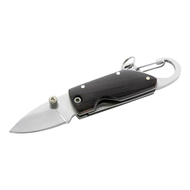 Herbertz taschenmesser 4 cm Tagayasan-Holz, Karabiner