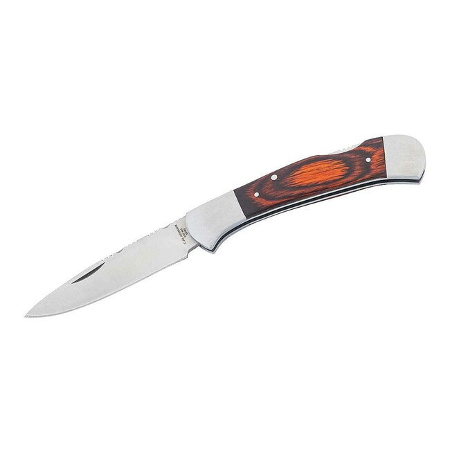 Herbertz taschenmesser 7,6cm, pakkaholz