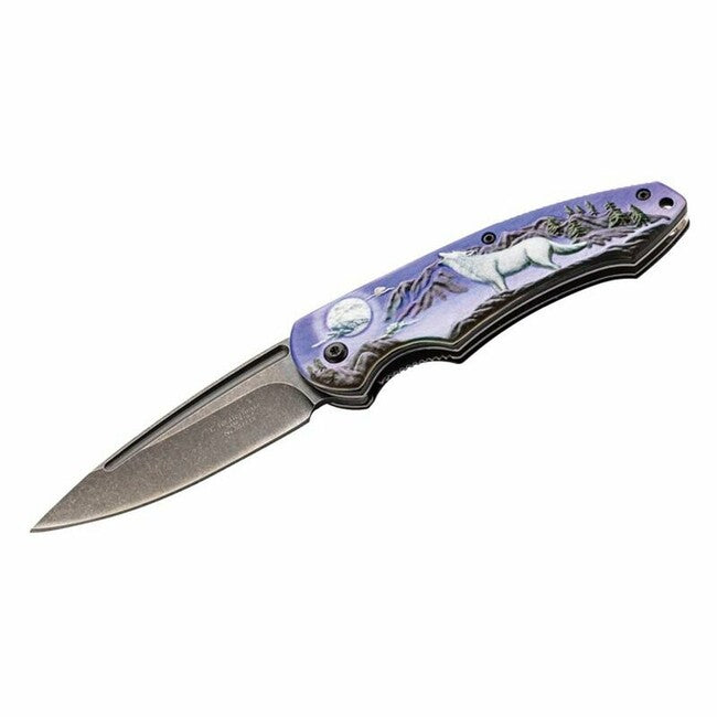 Herbertz Vlk taschenmesser 8,5cm, aluminium
