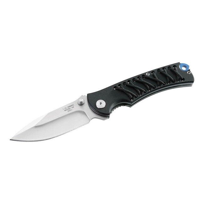 Herbertz taschenmesser 8,6 cm, schwarz, G10