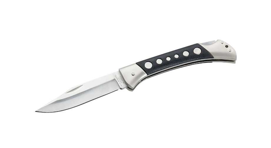 Herbertz taschenmesser 9,2 cm, schwarz, Kunststoff, rostfreier Stahl