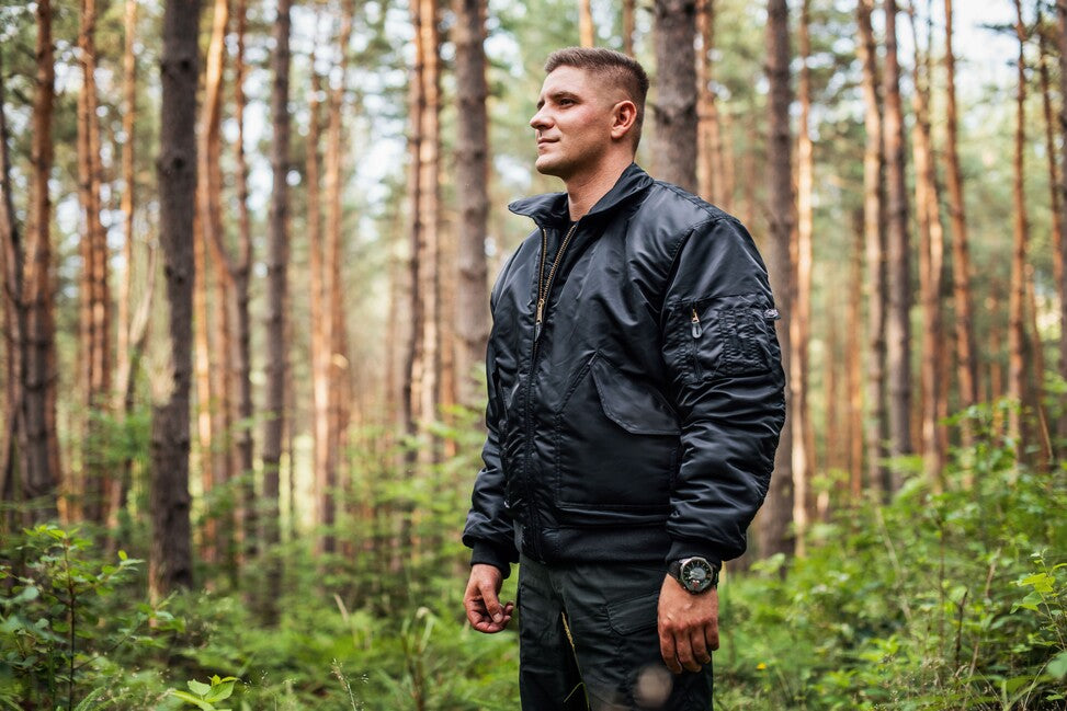 MFH CWU Bomberjacke, Fliegerjacke, oliv