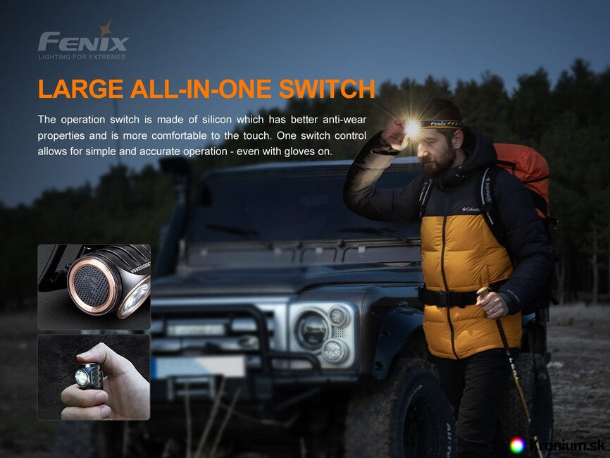 Fenix HM51R Ruby V2.0 Stirnlampe aufladbar