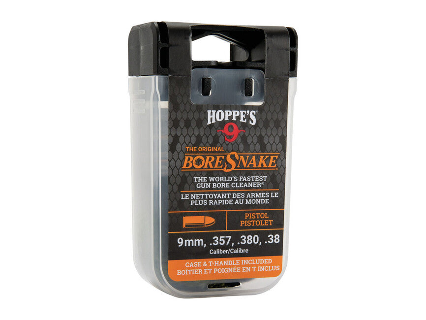 Hoppe's Den Pistol Reinigungslinie BoreSnake cal. 9mm/.357/.380/.38