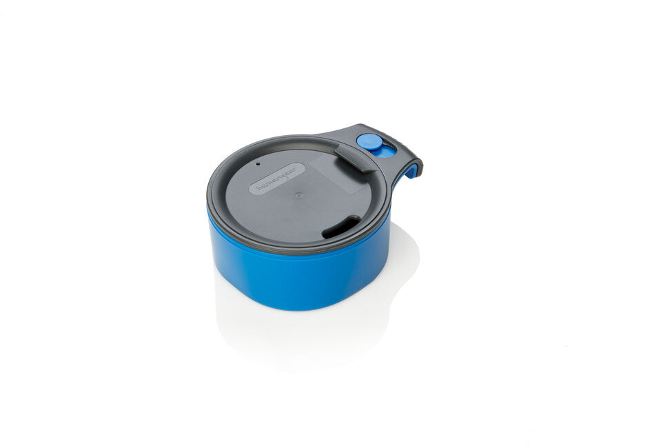 humangear CupCUP Hiking Cup 2in1 mit integrierter Extratasse und Deckel anthrazitblau