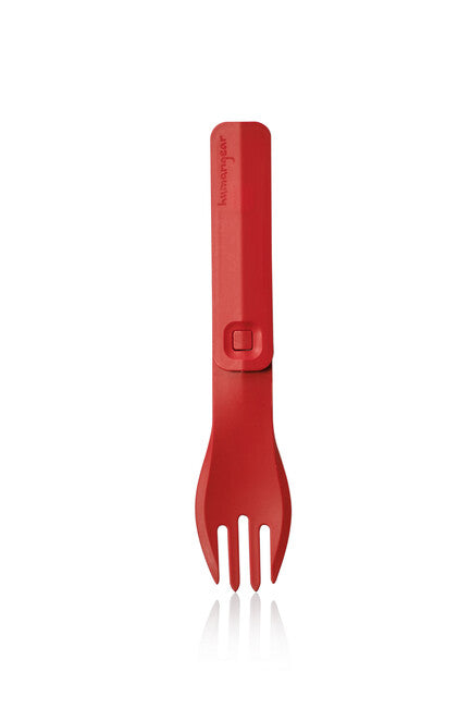 Humangear GoBites CLICK besteck rot