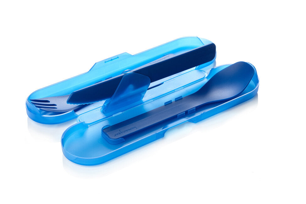 Humangear GoBites TRIO besteck blau