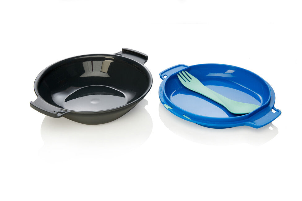 Humangear GoKit Lunchbox anthrazit-blau Basic