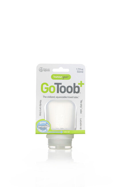Humangear GoToob+ Silikon Reiseflasche / Behälter ' 53 ml dunkelblau
