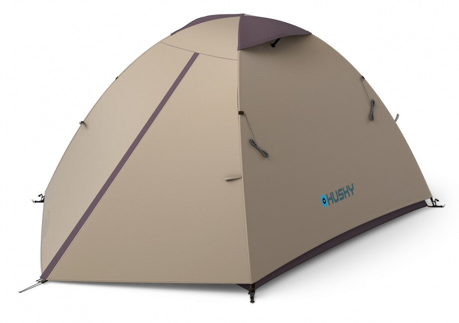Husky Bizam 2 Plus trekový stan pre 2 osoby, light brown
