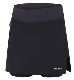 HUSKY Damen- funkcna Rock so sortkami Flamy L