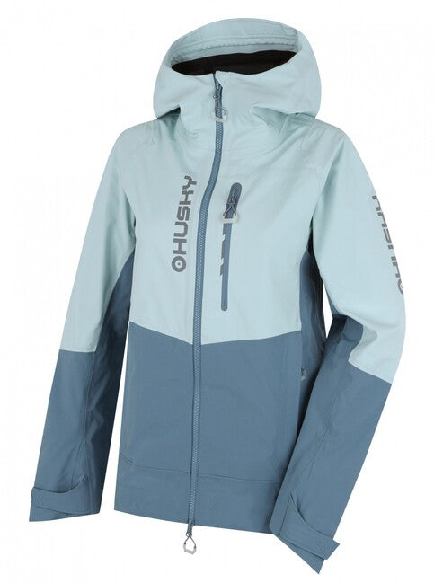 HUSKY Nicco damen hardshell jacke, mint/türkis