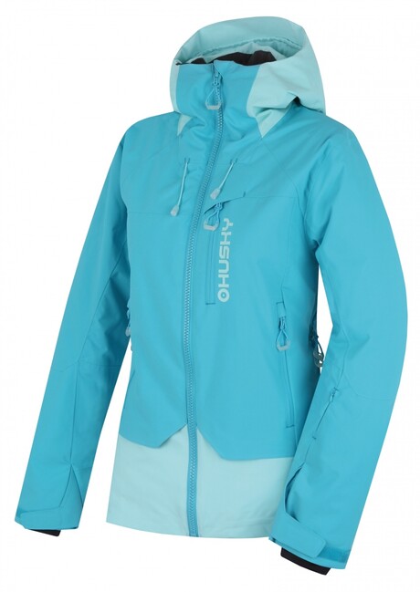 HUSKY Gambi skijacke, blau/türkis