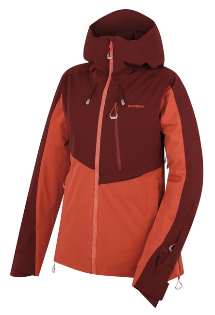 HUSKY Mistral Skijacke, bordeaux/rot