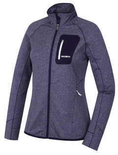 HUSKY Ane Damen Kapuzenpullover, dunkelblau-lila