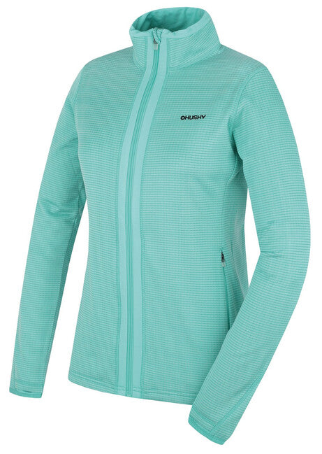HUSKY Artic Zip Damen-Sweatshirt mit Reißverschluss, türkis