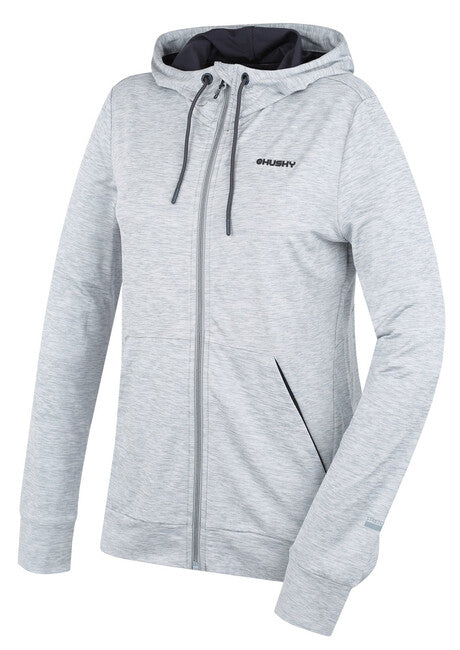 HUSKY Damen- Kapuzenpullover Alony svetlo seda
