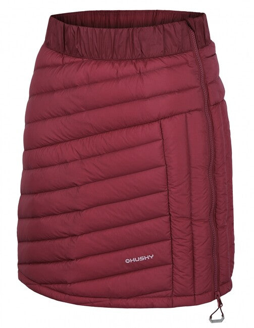 HUSKY Frozy damen daunenrock, bordeauxrot