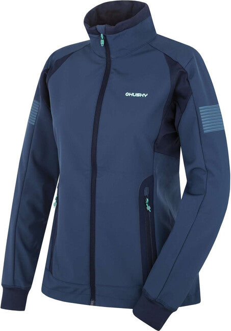 HUSKY Scooby Damen-Softshelljacke, dunkelblau
