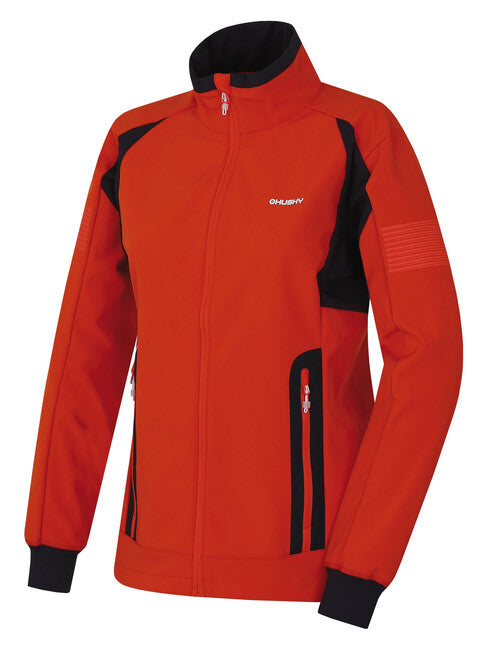 HUSKY Damen- softshell Jacke Scooby svetlo tehlova