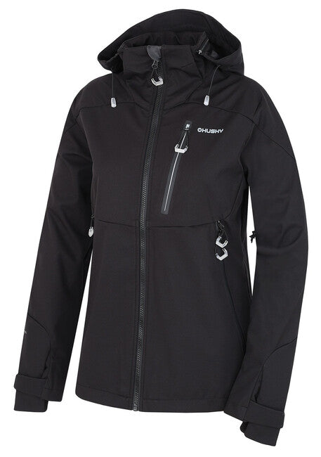 HUSKY Sauri softshelljacke, schwarz