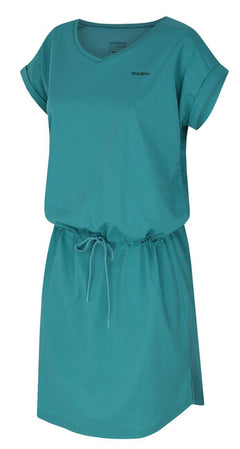 HUSKY Dela L damen kleid, türkis