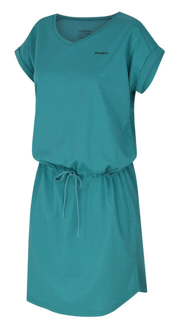 HUSKY Dela L damen kleid, türkis