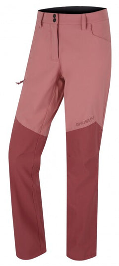 HUSKY Kavia γυναικείο softshell παντελόνι, μπορντό