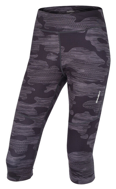 HUSKY Darby 3/4 Damen-Sporthose, schwarz