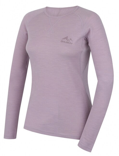 HUSKY Mertee damen thermo langarmshirt, hellviolett