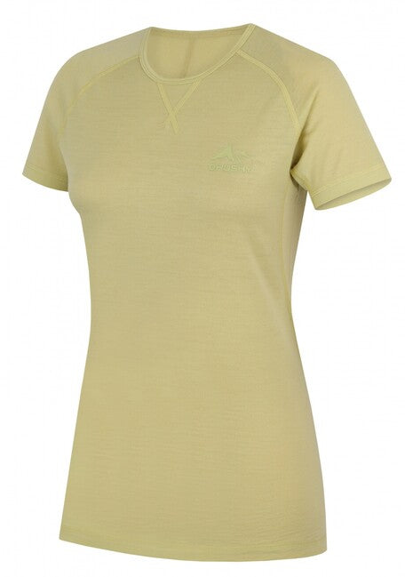 HUSKY Mersa damen Thermo T-shirt mit kurzen Ärmeln, hellgrün