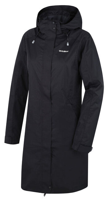 HUSKY Damen- hardshell kabat Nut L, schwarz