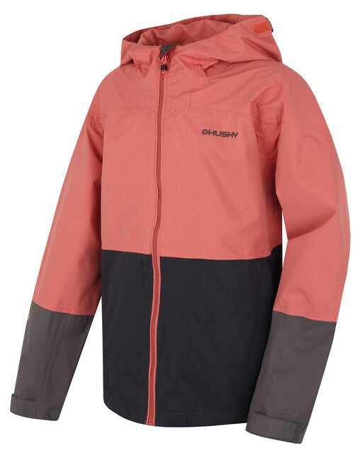 HUSKY Nicker K hardshelljacke rosa/dunkelgrau