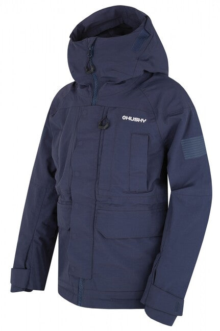 HUSKY Nigalo gefüllte hardshelljacke, dunkelblau