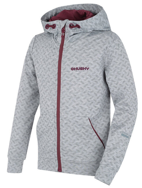 HUSKY Alony K kapuzenpulli, hellgrau