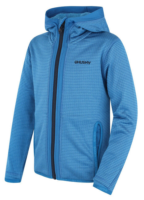 HUSKY Artic Zips K Kinder-Kapuzenpullover, blau/schwarz blau