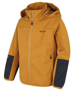HUSKY Sonny K Kinder-Softshelljacke, senfgelb