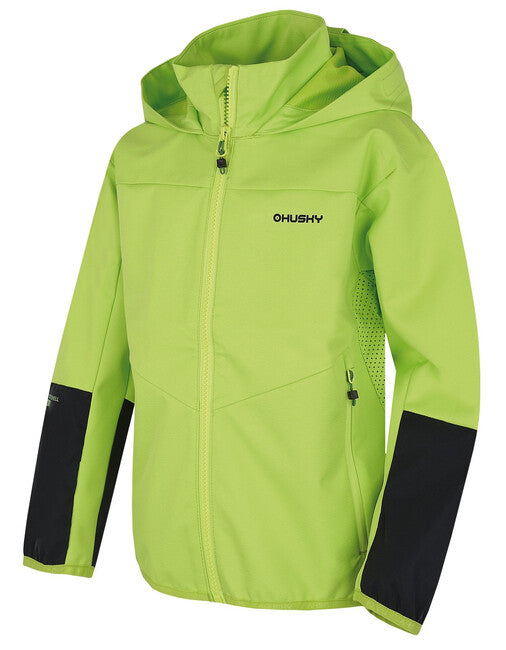 HUSKY Sonny K kinder softshelljacke, hellgrün