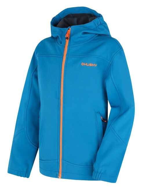HUSKY Simbo K Kinder-Softshelljacke, blau