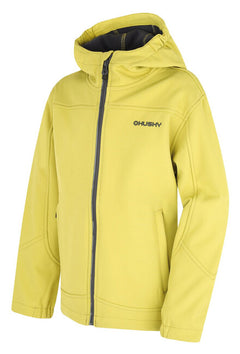 HUSKY Simbo K Kinder-Softshelljacke, lime grün