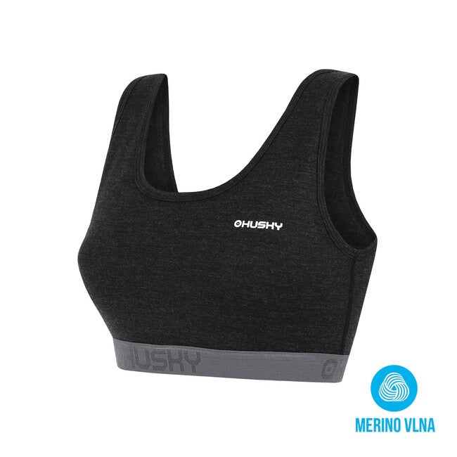 HUSKY Merino Thermo-BH, schwarz
