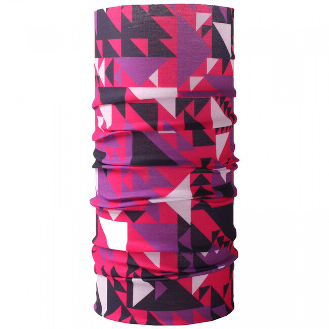HUSKY Printemp multifunktionstuch , pink triangle, UNI