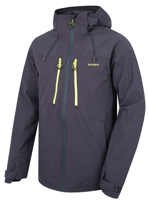 HUSKY Herren- hardshellova Jacke Nicker M tm. seda