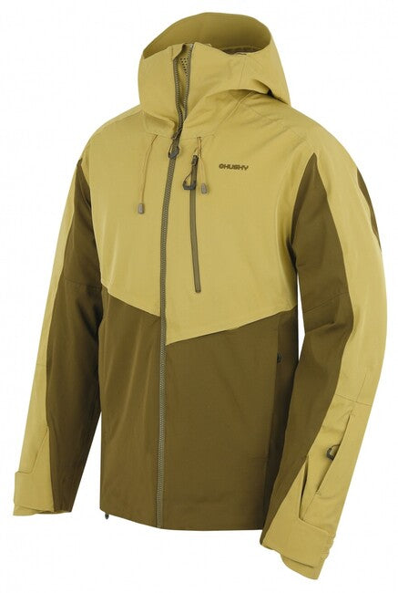 HUSKY Mistral skijacke, khaki/dunkel khaki