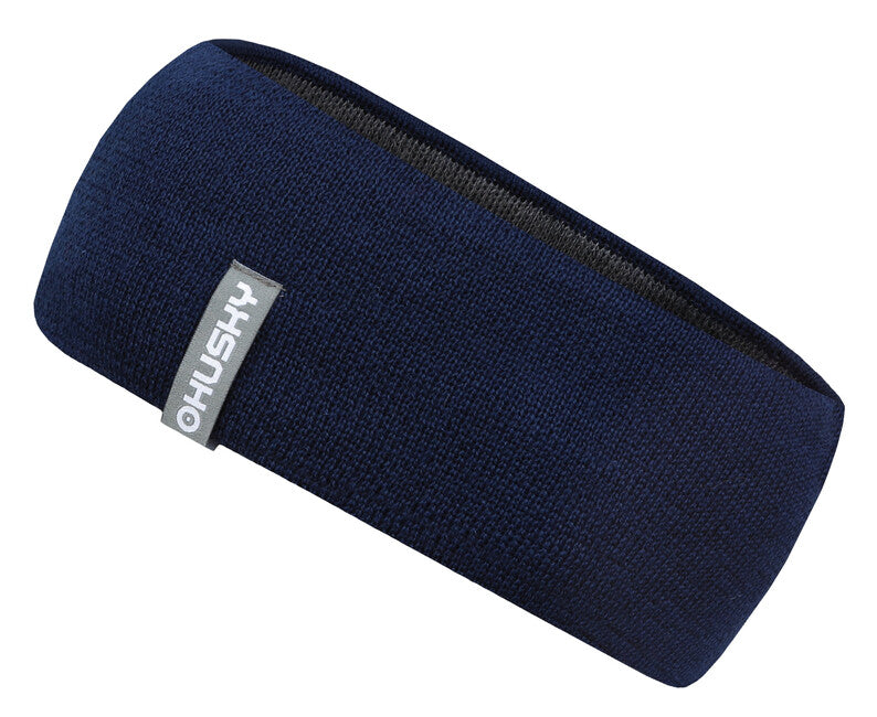 HUSKY Merband 1 herren merino-stirnband blau